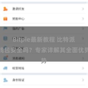 Bitpie最新教程 比特派钱包安全吗？专家详解其全面优势