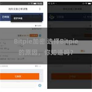 Bitpie加密 选择Bitpie的原因，你知道吗？