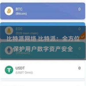 比特派网络 比特派：全方位保护用户数字资产安全