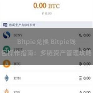 Bitpie兑换 Bitpie钱包操作指南：多链资产管理攻略