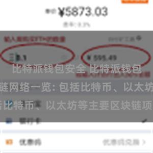 比特派钱包安全 比特派钱包支持的区块链网络一览: 包括比特币、以太坊等主要区块链项目