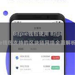 Bitpie钱包使用 Bitpie钱包支持的区块链网络全面解析