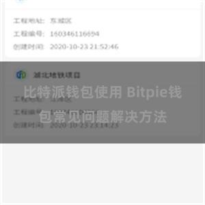 比特派钱包使用 Bitpie钱包常见问题解决方法