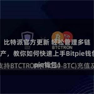 比特派官方更新 轻松管理多链资产，教你如何快速上手Bitpie钱包！