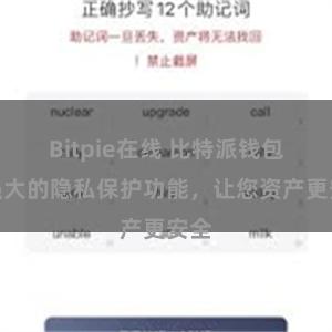 Bitpie在线 比特派钱包：强大的隐私保护功能，让您资产更安全