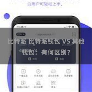 比特派 比特派钱包 VS 其他钱包：有何区别？