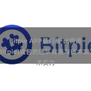 Bitpie APP最新版 比特派(Bitpie)钱包的团队背景与技术实力