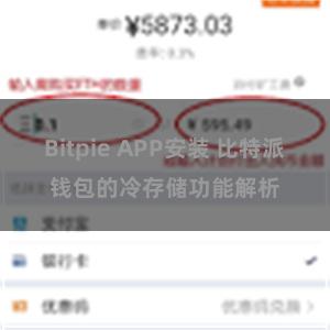 Bitpie APP安装 比特派钱包的冷存储功能解析