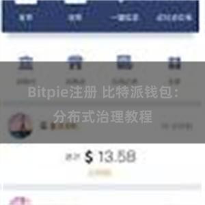 Bitpie注册 比特派钱包：分布式治理教程
