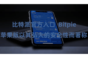 比特派官方入口  Bitpie苹果版以其弘大的安全性而著称