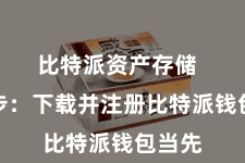 比特派资产存储  第一步：下载并注册比特派钱包当先