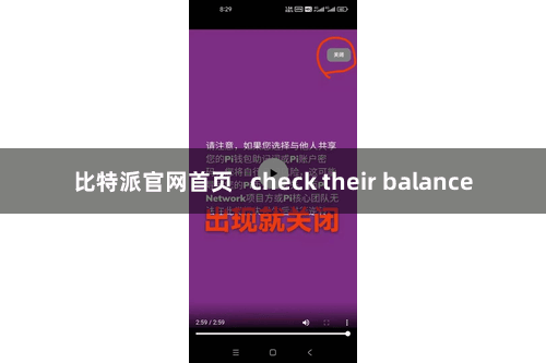 比特派官网首页   check their balance